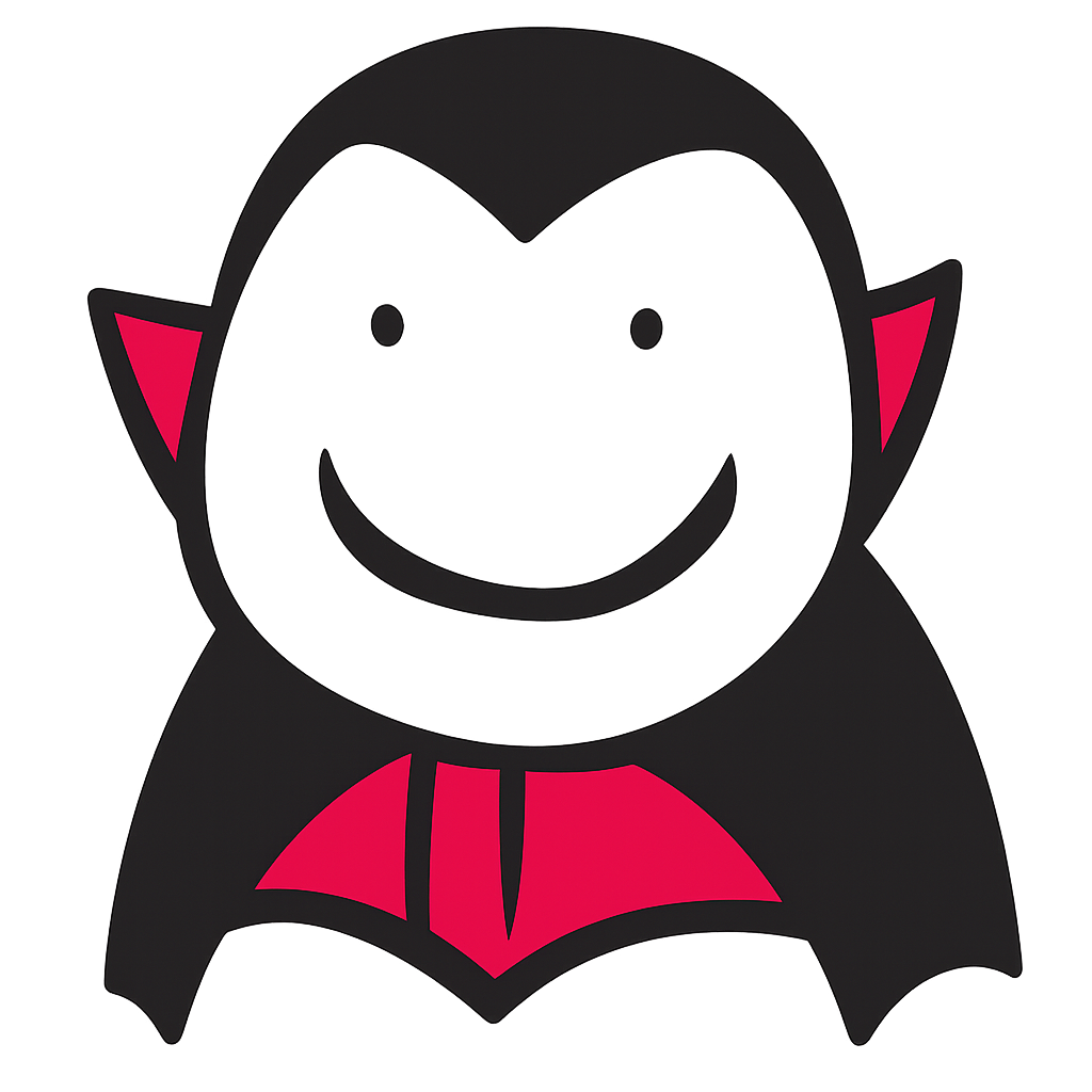 Chip reimagined as: Dracula Chip for Halloween